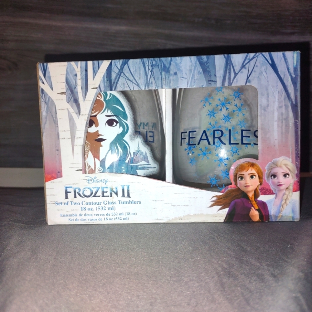 Frozen II Contour Glass Tumblers